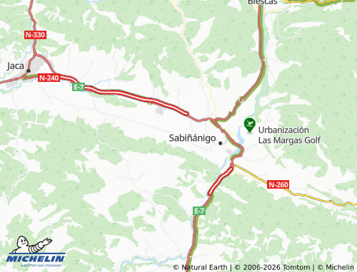MICHELIN Sasal map - ViaMichelin