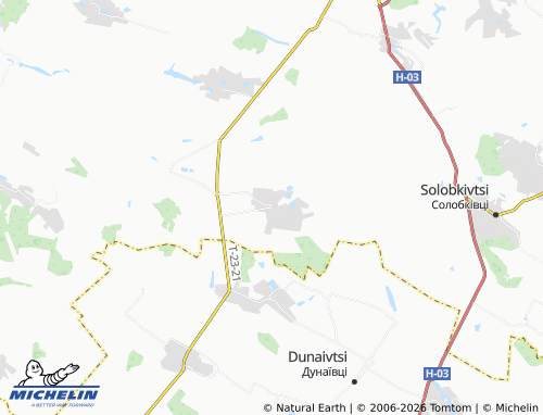 Carte MICHELIN Savyntsi - ViaMichelin