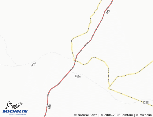 Mappa MICHELIN Kandoshi - ViaMichelin