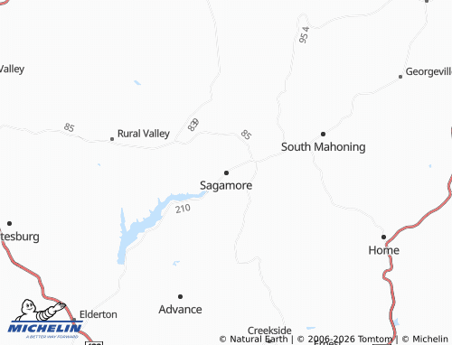 Mappa MICHELIN Sagamore - ViaMichelin