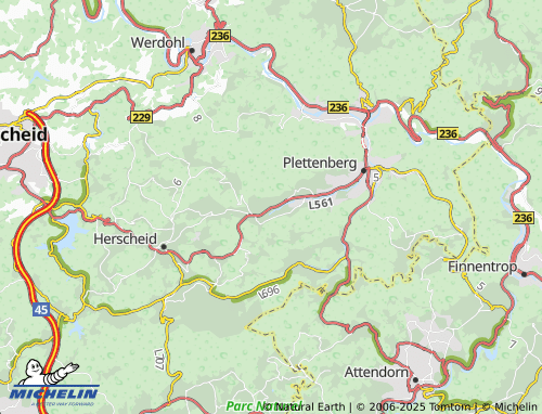 MICHELIN-Landkarte Mühlhoff - ViaMichelin