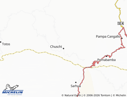 Carte MICHELIN Chuschi - ViaMichelin