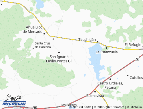 MICHELIN El Carmen map - ViaMichelin