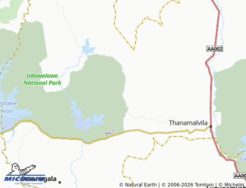 Mappa MICHELIN Mahawewa - ViaMichelin