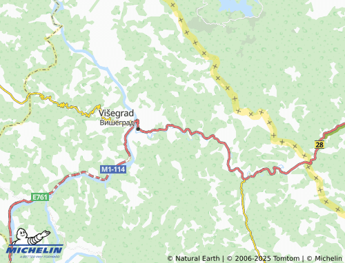 Kaart MICHELIN Okrugla - ViaMichelin