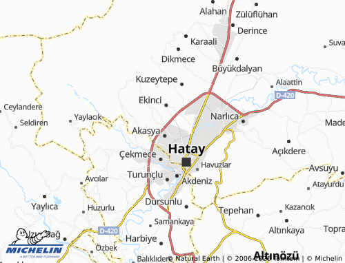 Mappa MICHELIN Saraykent - ViaMichelin