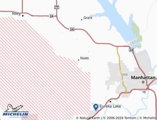 Mapa MICHELIN Keats - ViaMichelin