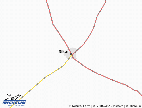 MICHELIN Sikar map - ViaMichelin