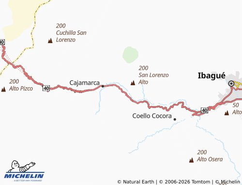 Carte MICHELIN La Esperanza - ViaMichelin