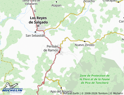 MICHELIN El Moral map - ViaMichelin