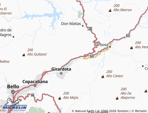 Carte MICHELIN El Paraíso - ViaMichelin