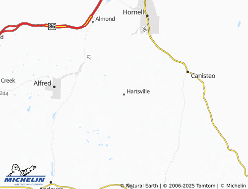 MICHELIN-Landkarte Hartsville - ViaMichelin