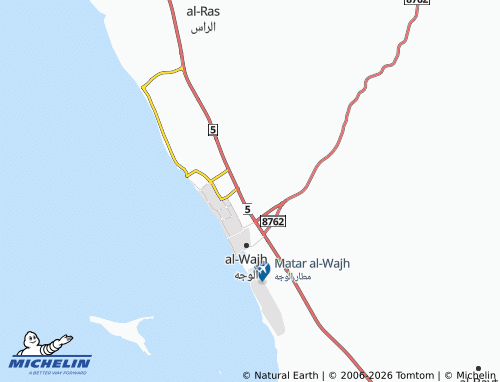 Mapa MICHELIN al-Wuroud - ViaMichelin