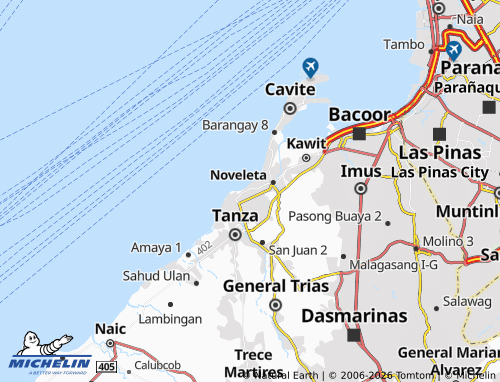 MICHELIN Bagbag 2 map - ViaMichelin