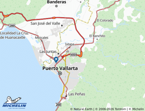 Kaart MICHELIN Cerro del Refugio - ViaMichelin