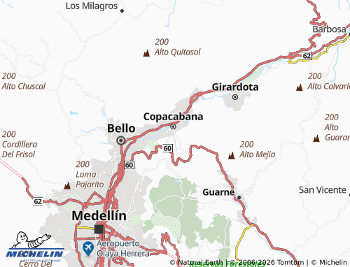MICHELIN Cristo Rey map - ViaMichelin