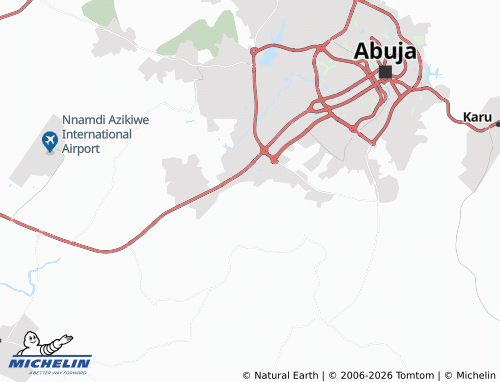 Mappa MICHELIN Galadima - ViaMichelin