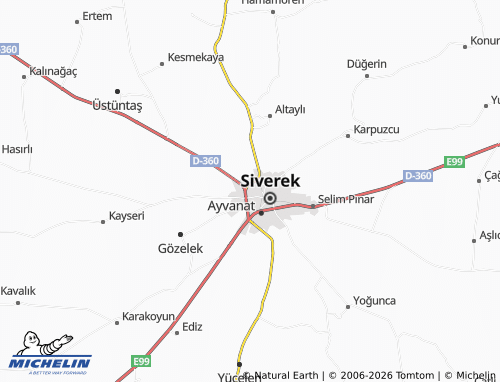 MICHELIN Şair İbrahim Rafet map - ViaMichelin