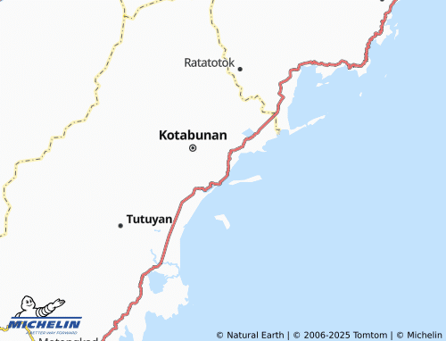 MICHELIN Bulawan II map - ViaMichelin