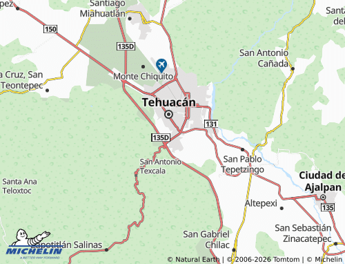 Mapa MICHELIN Villa Manantiales - ViaMichelin