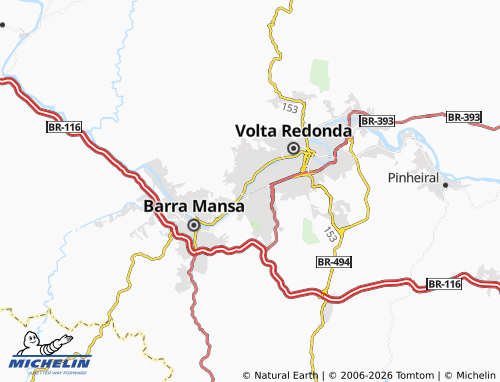Mappa MICHELIN Santa Cruz - ViaMichelin