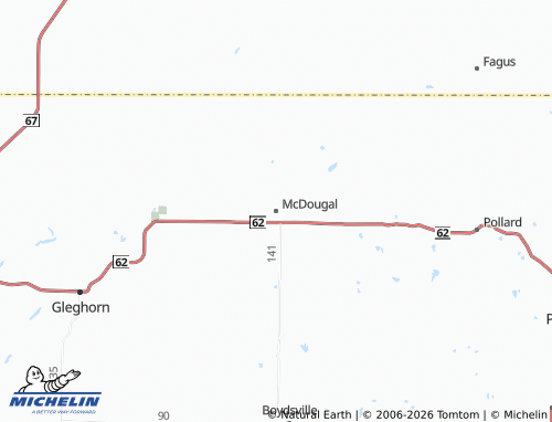 Kaart MICHELIN McDougal - ViaMichelin