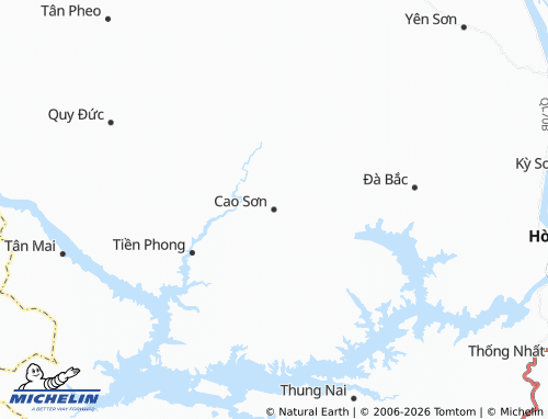 Mapa MICHELIN Cao Sơn - ViaMichelin