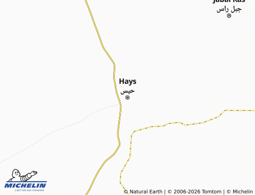 Mappa MICHELIN Hays - ViaMichelin