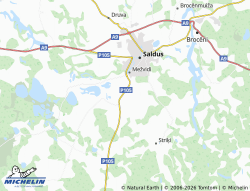 Mapa MICHELIN Draudzība - ViaMichelin