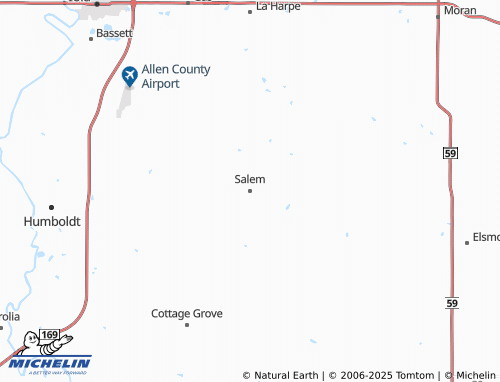 MICHELIN Salem map - ViaMichelin