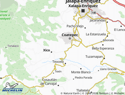 Mapa MICHELIN Úrsulo Galván - ViaMichelin