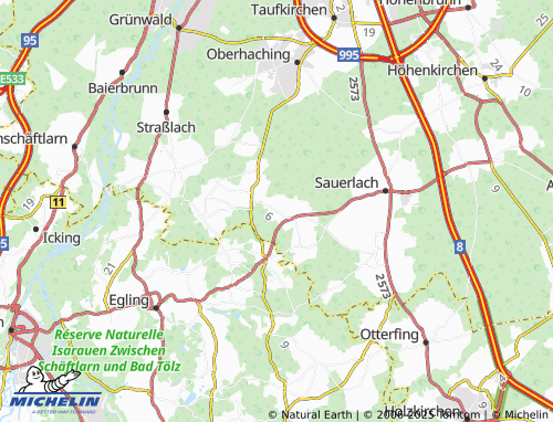 MICHELIN-Landkarte Gumpertshausen - ViaMichelin
