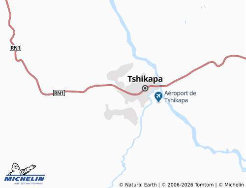 MICHELIN-Landkarte Tsingunda - ViaMichelin
