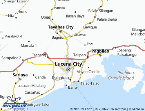 MICHELIN Ilayang Dupay map - ViaMichelin