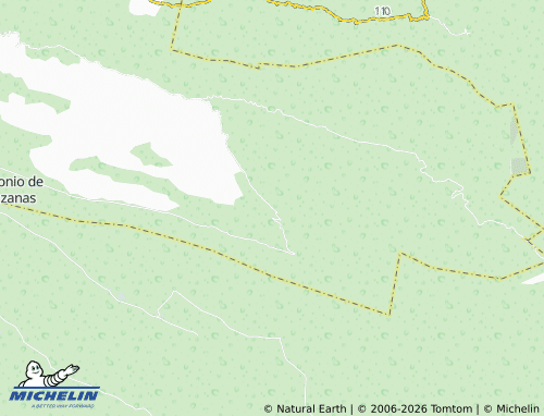 Mapa MICHELIN Mesa de las Tablas - ViaMichelin