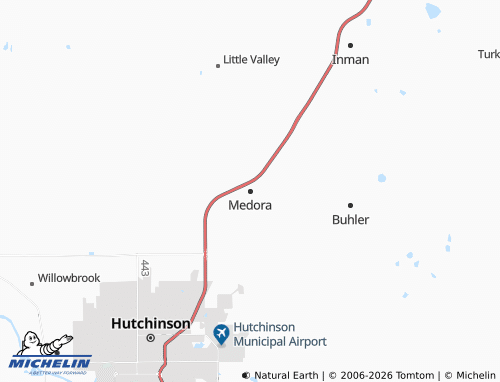 Carte MICHELIN Medora - ViaMichelin