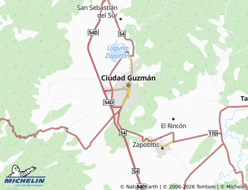 MICHELIN Cordero map - ViaMichelin