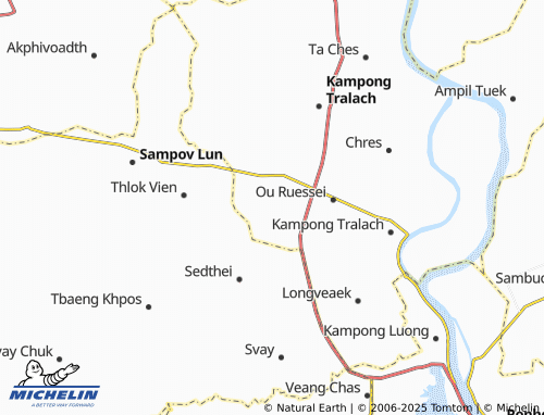 MICHELIN Peani map - ViaMichelin