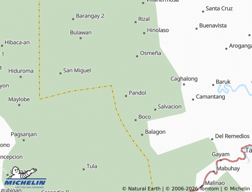 Mappa MICHELIN Pandol - ViaMichelin