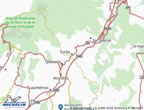 MICHELIN El Guayabillo map - ViaMichelin