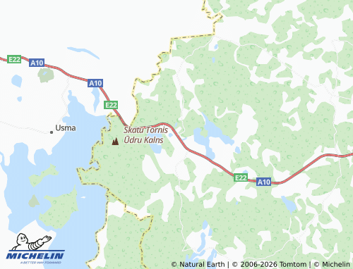 Mapa MICHELIN Spāre - ViaMichelin