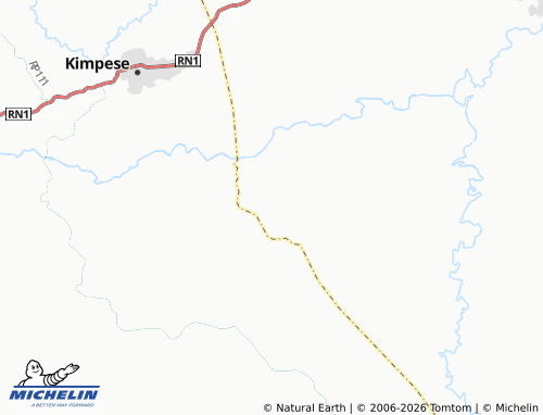 Mappa MICHELIN Yanga - ViaMichelin