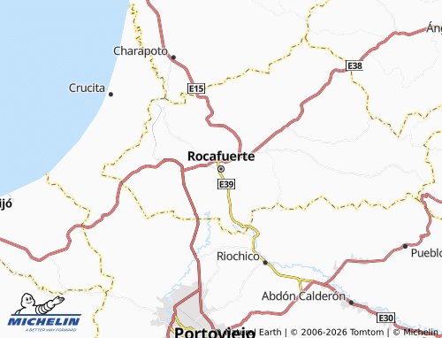 Mappa MICHELIN Rocafuerte - ViaMichelin