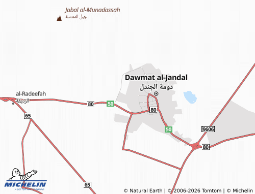 Mapa MICHELIN al-Shifa - ViaMichelin
