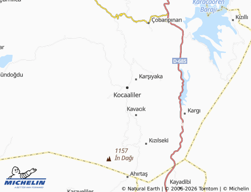 Kaart MICHELIN Camii - ViaMichelin