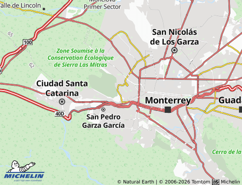 Mappa MICHELIN Colonial de San Jerónimo - ViaMichelin
