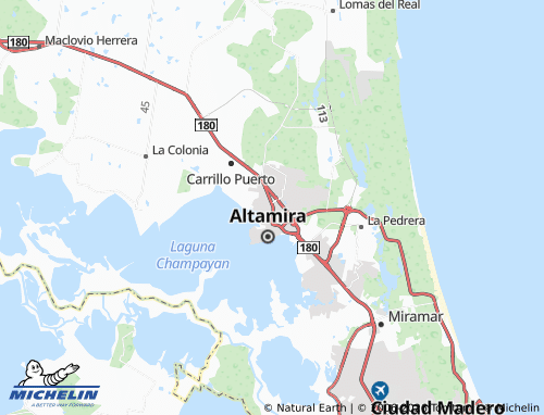 Mapa MICHELIN Altamira Sector 2 - ViaMichelin