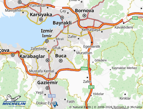 Mappa MICHELIN Karanfil - ViaMichelin