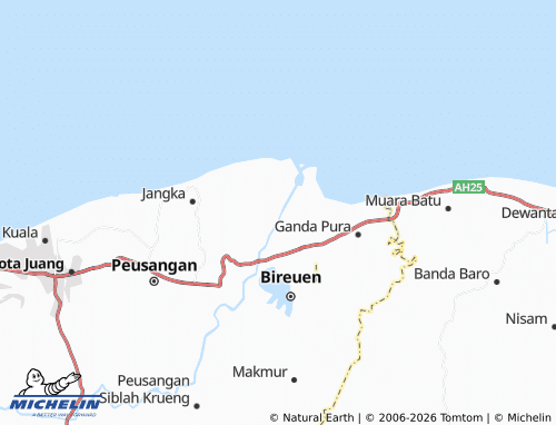 Mappa MICHELIN Rencong - ViaMichelin