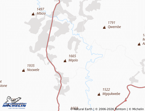 MICHELIN-Landkarte Lapesini A - ViaMichelin